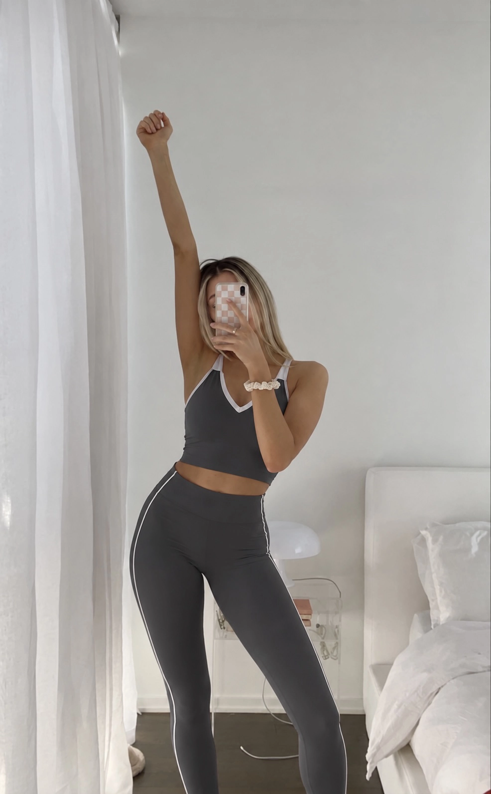 SET CAMELIA GRIS OSCURO