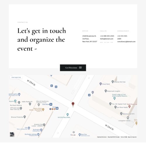 Event Planner Contact 1