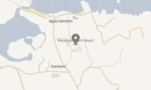 Lokation for Mareblue Beach Resort