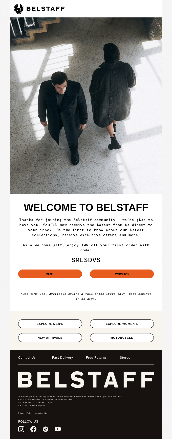 Welcome To Belstaff
