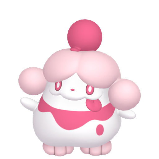Slurpuff - Fairy type Pokemon from Pokemon Sword and Shield with stats, moves, and evolution data