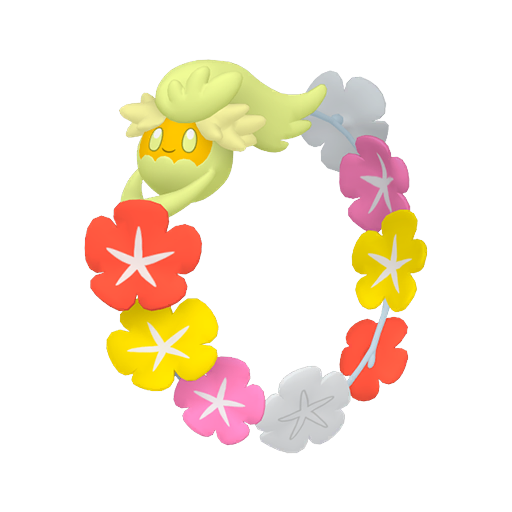Comfey - Fairy type Pokemon from Pokemon Sword and Shield with stats, moves, and evolution data