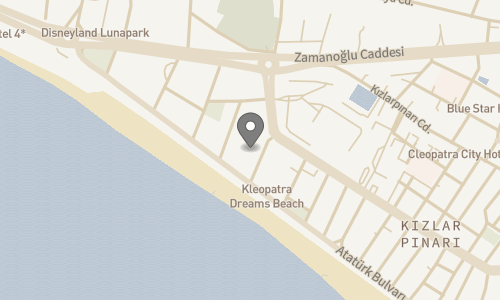Lokation for Kleopatra Royal Palm Hotel