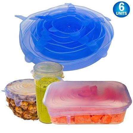 Stretchy Silicone food containers 3