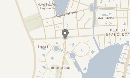 Lokation for Leda Apartments by BelleVue Club