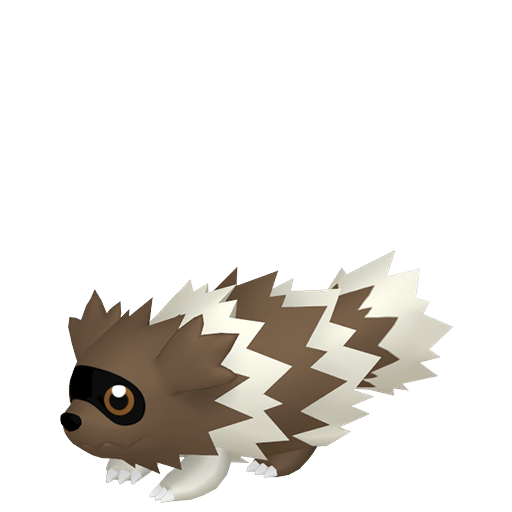 Zigzagoon - Normal type Pokemon from Pokemon X and Y with stats, moves, and evolution data
