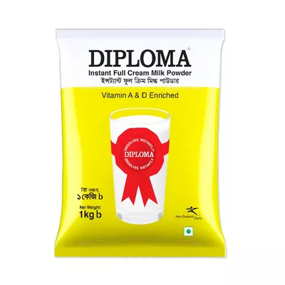 Diploma Instant Full Cream Milk Powder 1kg - Buy online at BDyana