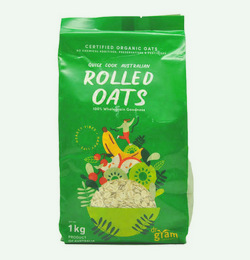 BDyana DR Gram Organic Rolled Oats 1kg | 