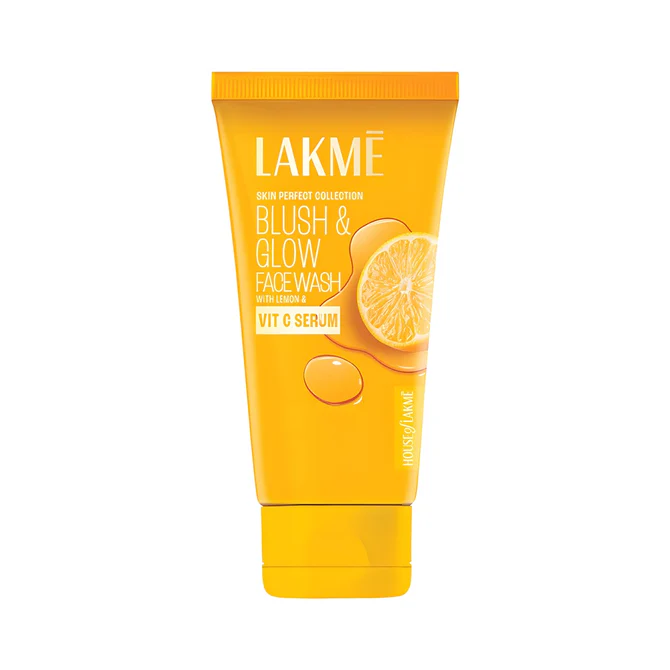 BDyana Lakme Blush & Glow Brightening Face Wash Lemon 100g | 