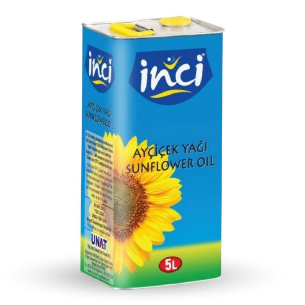 BDyana Inci Sunflower Oil 5 Ltr Tin Pack (Turkey) | null