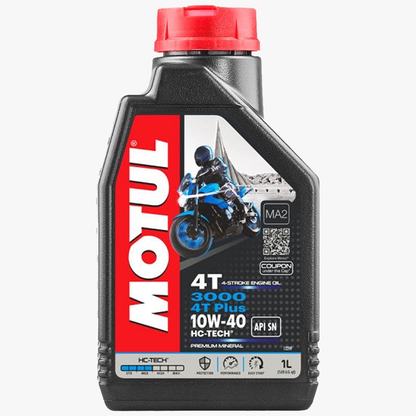 BDyana Motul 3000 10W-40 4T Engine Lubricants 1 Ltr | null