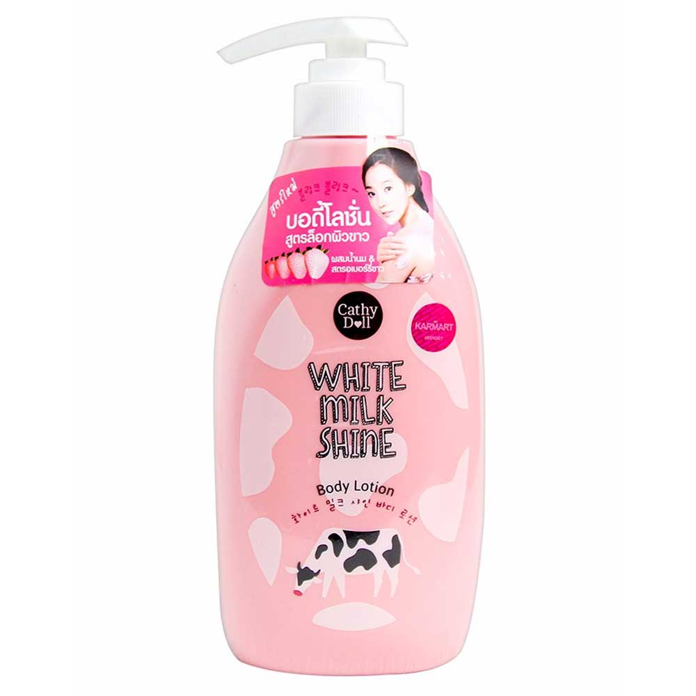 Cathy Doll White Milk Shine Body Lotion 450ml - Buy online at BDyana