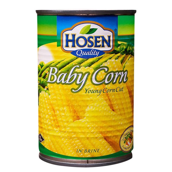 Hosen Quality Baby Corn Young Cut 400gm - Buy online at BDyana