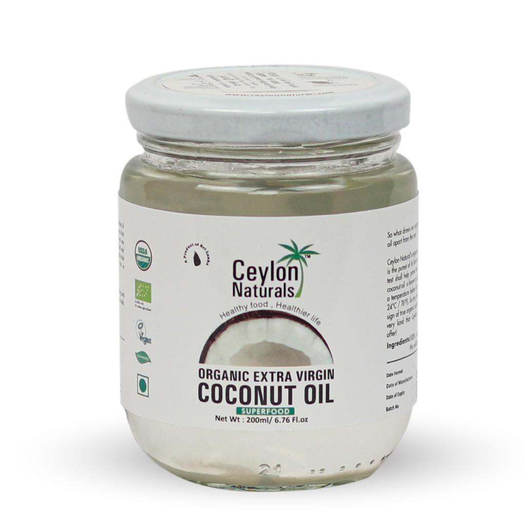 BDyana Ceylon Naturals Extra Virgin Coconut Oil 200 ml | null