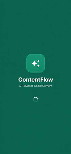 V ContentFlow AI - UI/UX Design, Mobile App Design, Mobile App Development, AI Integration, Prompt Engineering, API Development, Graphic Designing