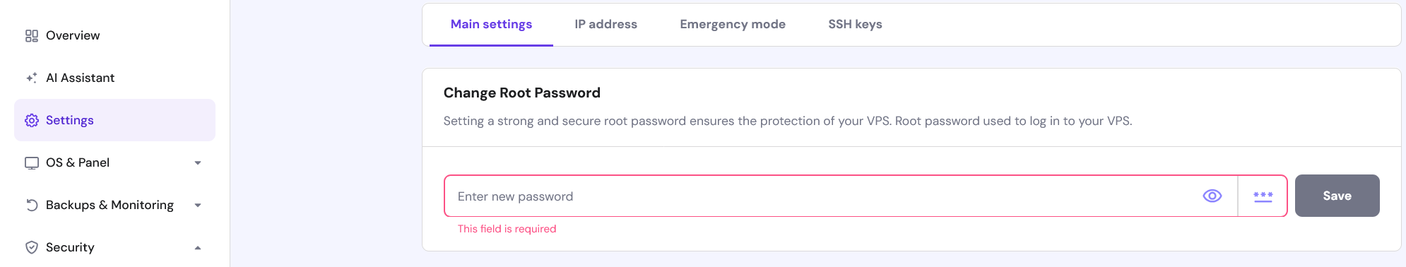 ssh password creation