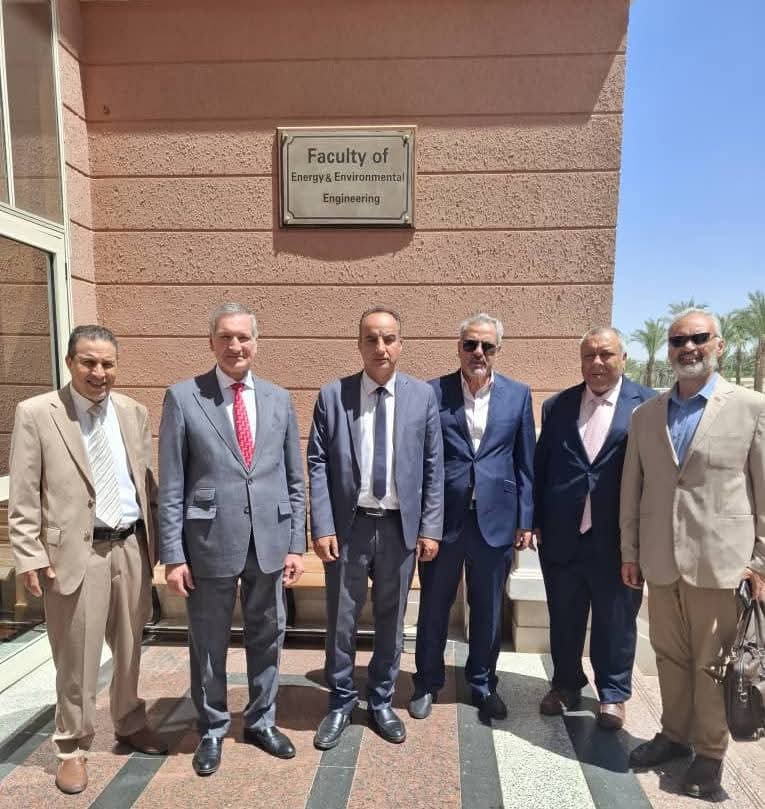 جامعة الزيتونة تزور الجامعة البريطانية في مصر لتعزيز التعاون الأكاديمي والإقليمي.