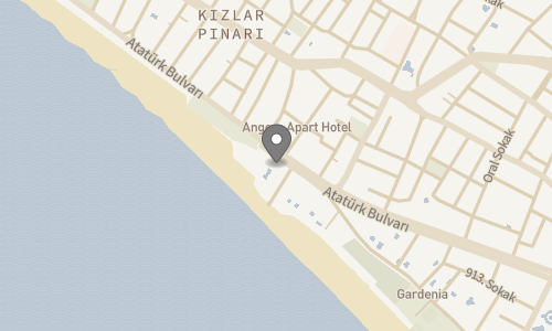 Lokation for Ananea Kleopatra Beach (tidl. Cook's Club Alanya )