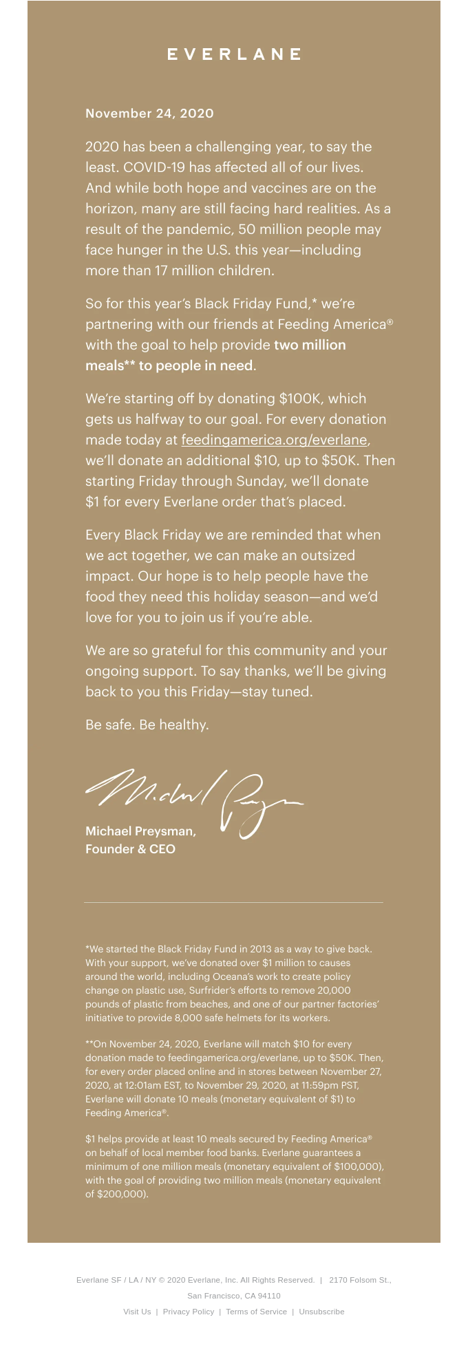 A Different Kind Of Black Friday
