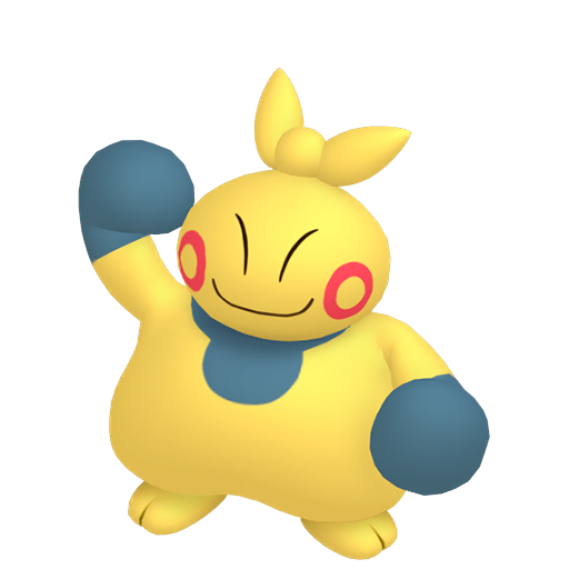 Makuhita - Fighting type Pokemon from Pokemon Ruby and Sapphire with stats, moves, and evolution data