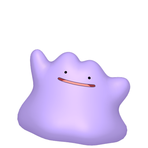 Ditto - Normal type Pokemon from Pokemon FireRed and LeafGreen with stats, moves, and evolution data