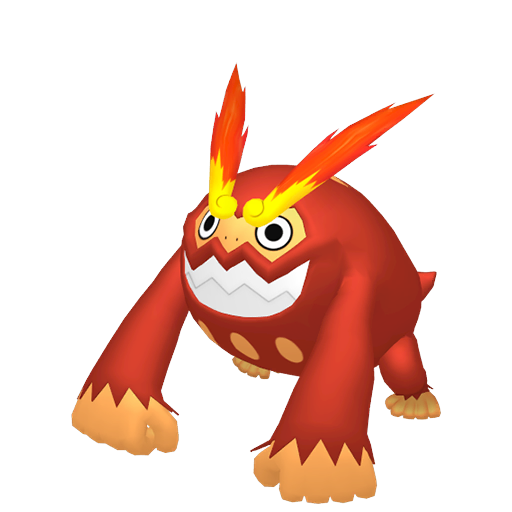 Darmanitan - Fire type Pokemon from Pokemon Sword and Shield with stats, moves, and evolution data
