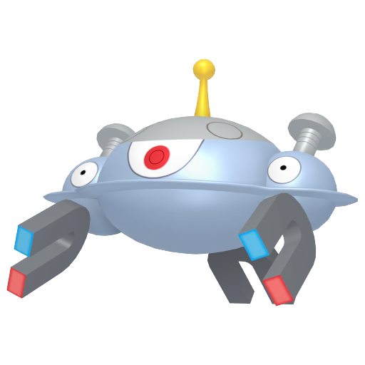 Magnezone - Electric/Steel type Pokemon from Pokemon Sword and Shield with stats, moves, and evolution data