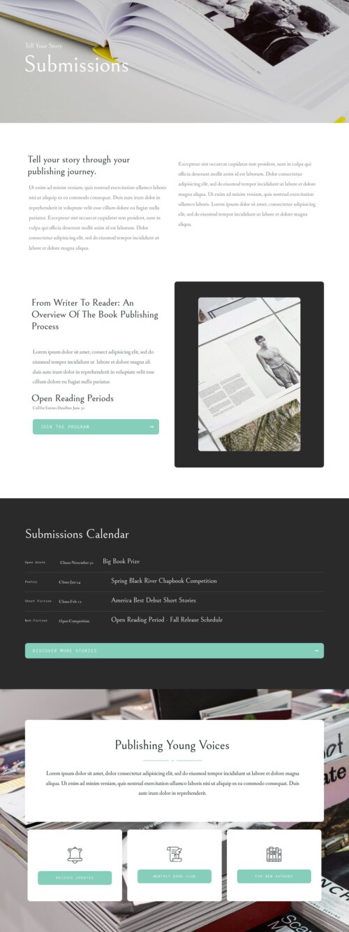 Indie Publishing House Submissions