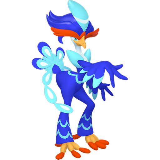 Quaquaval - Water/Fighting type Pokemon from  with stats, moves, and evolution data