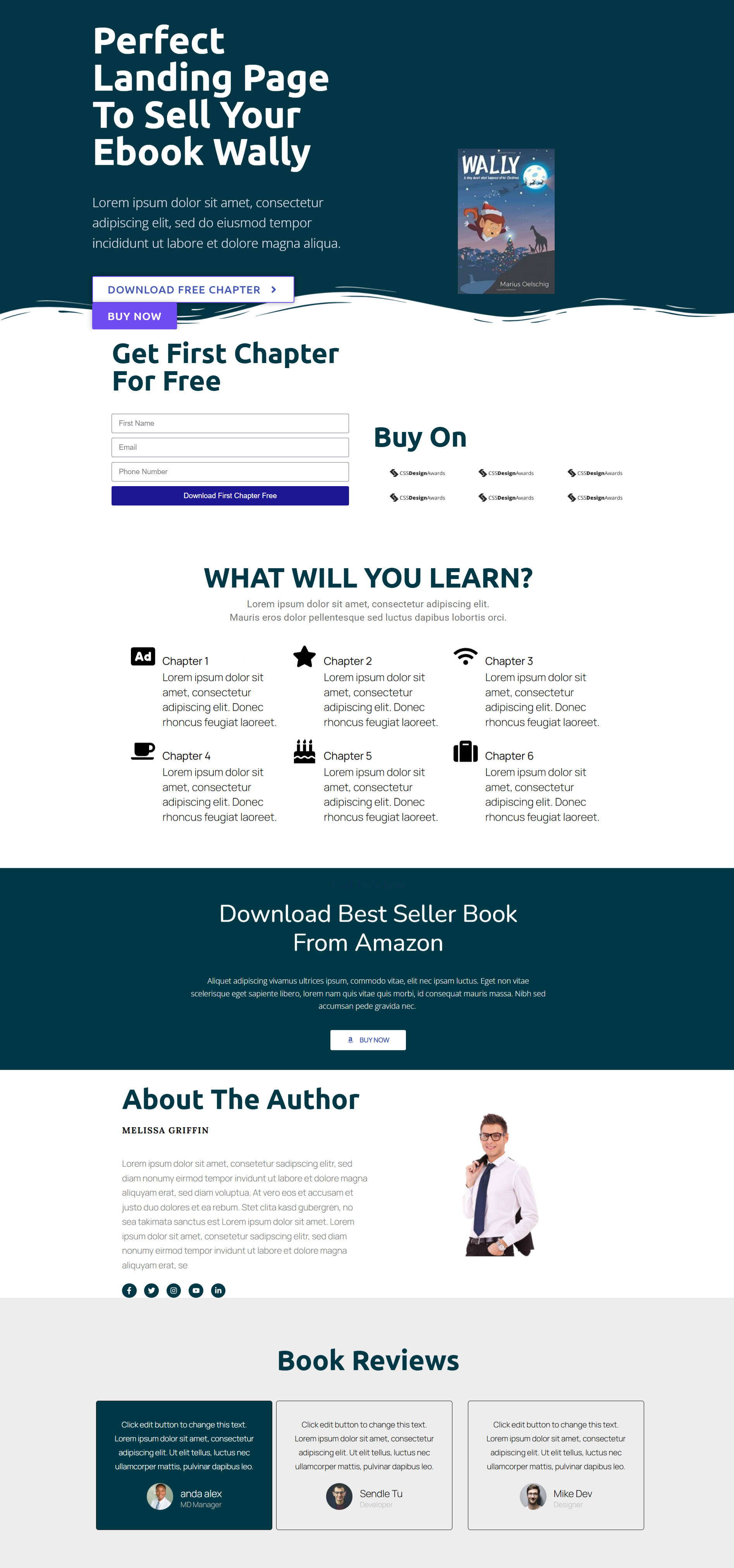 Landing Page – Book V3