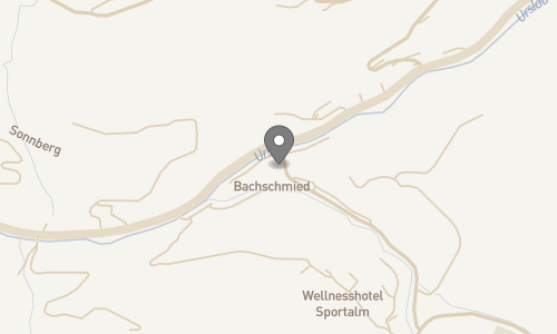 Lokation for Hotel Der Bachschmied