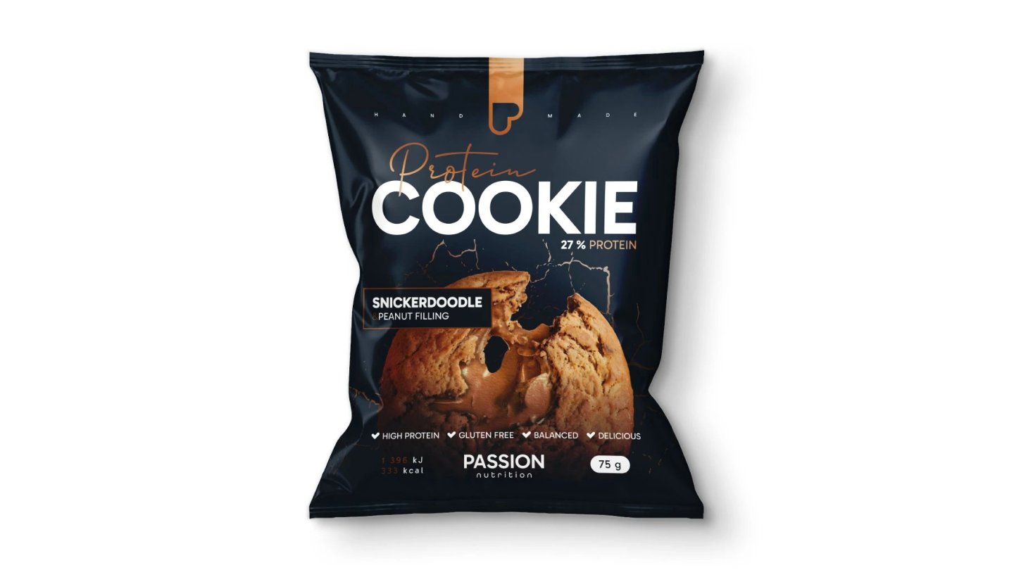 Passion proteinová plněná cookie 75g Snickerdoodle