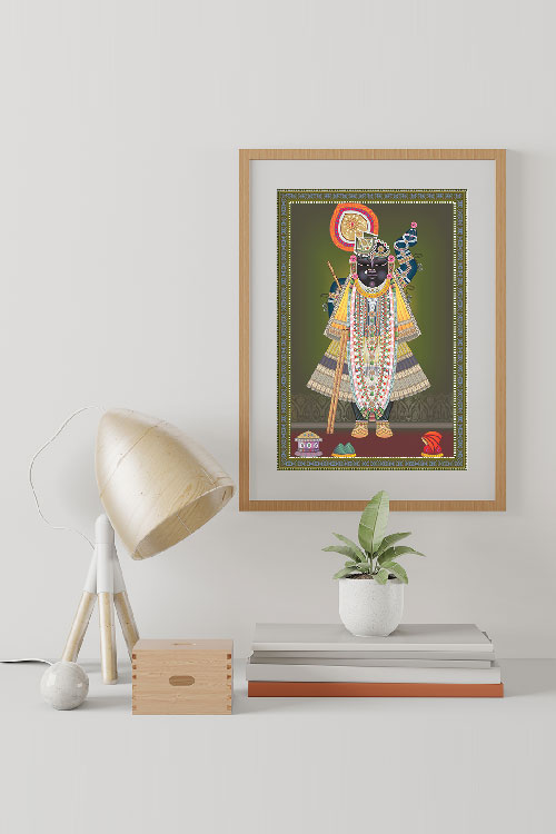 Falgun Shukla Ekadashi Darshan Shreenathji Canvas Art thumbnail 2
