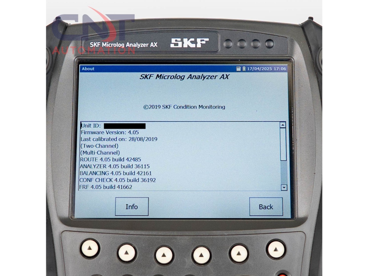 Lendus | Rental - SKF Microlog Analyzer AX Series CMXA 80 Data ...