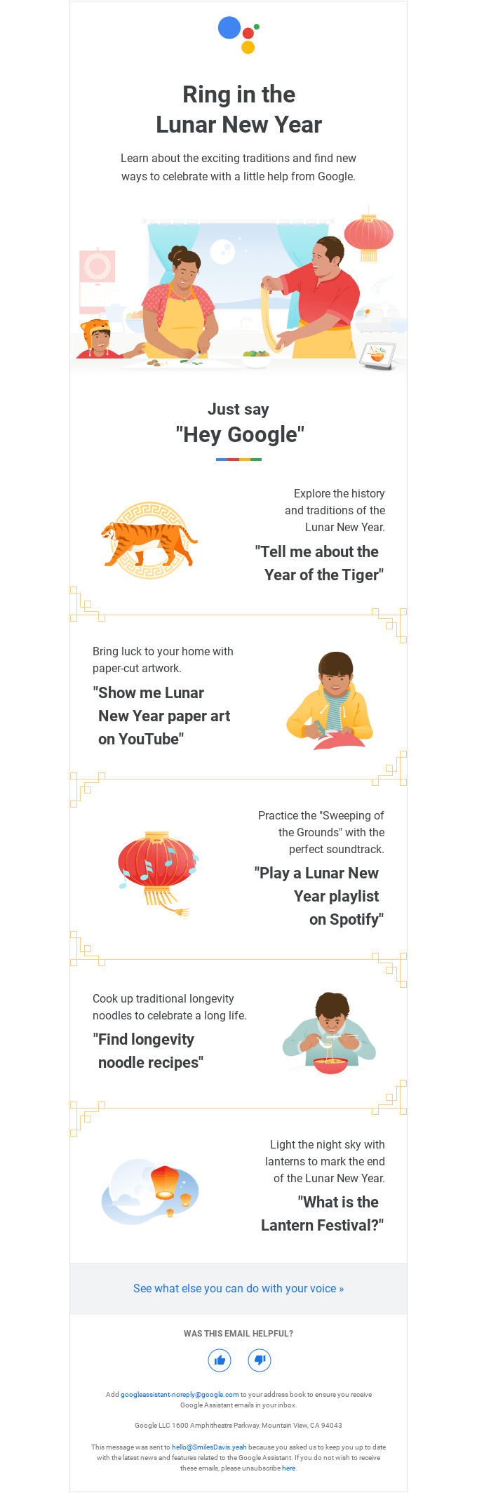 Hey Google Tell Me About The Year Of The Tiger