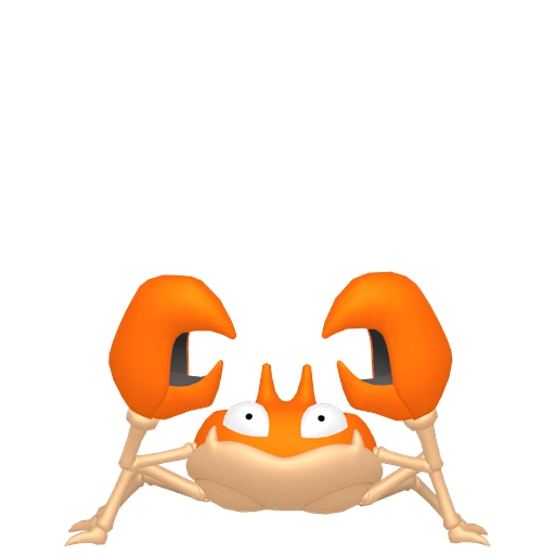 Krabby - Water type Pokemon from Pokemon FireRed and LeafGreen with stats, moves, and evolution data