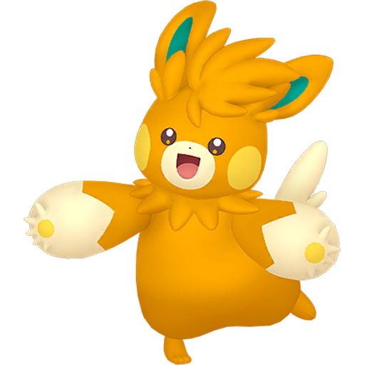 Pawmot - Electric/Fighting type Pokemon from Pokemon Scarlet and Violet with stats, moves, and evolution data