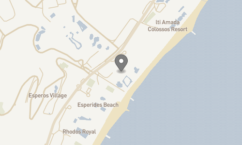 Lokation for Esperides Beach