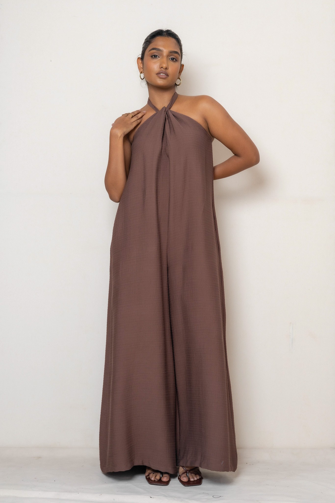 LORY JUMPSUIT COCOA