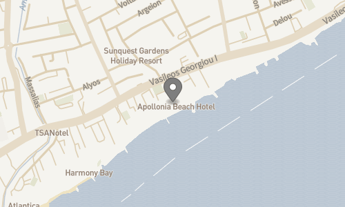 Lokation for Hotel Royal Apollonia