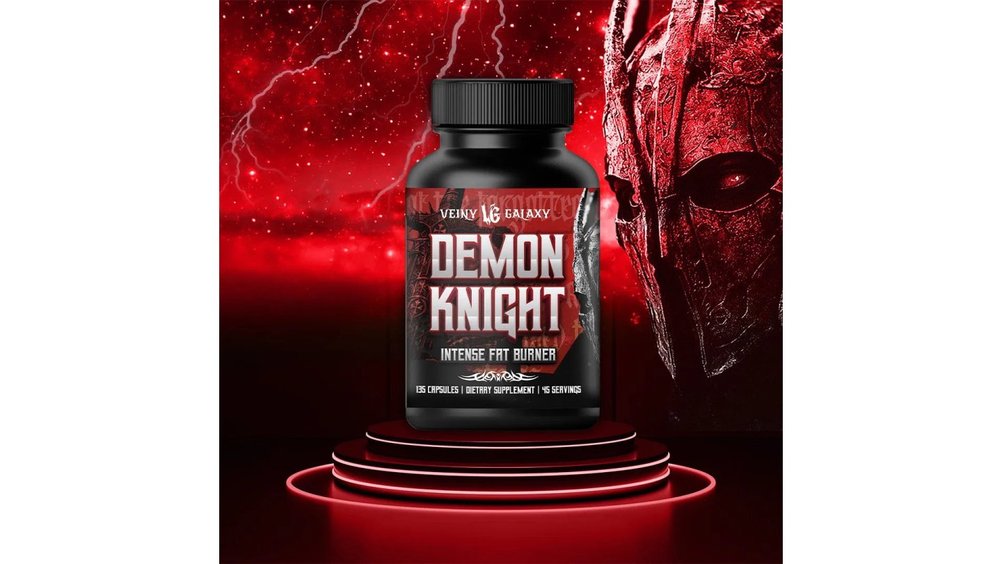 Veiny Galaxy Demon Knight 135 caps