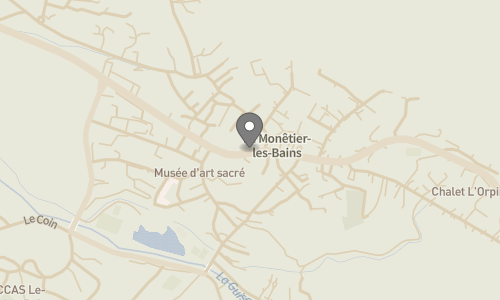 Lokation for Hôtel Le Monêtier
