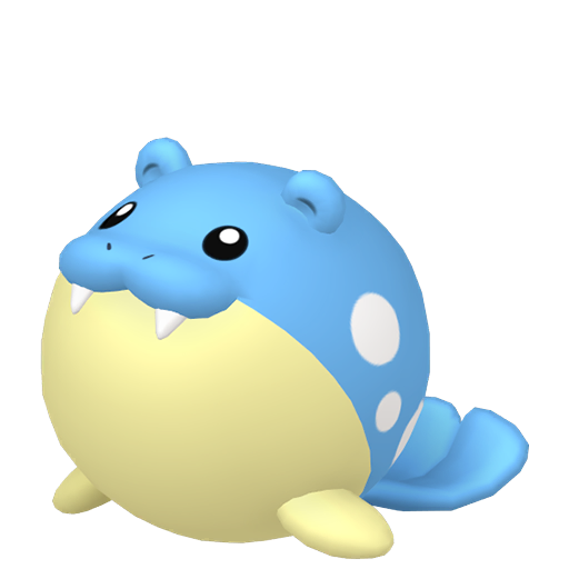 Spheal - Ice/Water type Pokemon from Pokemon Sword and Shield with stats, moves, and evolution data