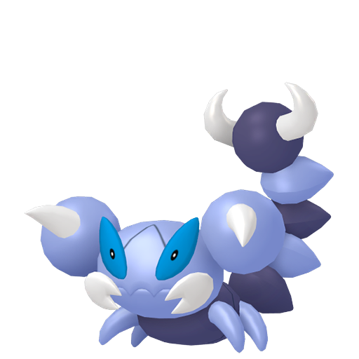 Skorupi - Poison/Bug type Pokemon from Pokemon Platinum with stats, moves, and evolution data