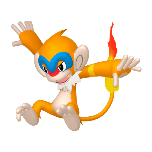 Monferno - Fire/Fighting type Pokemon
