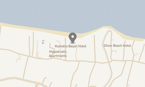 Lokation for Kostakis Beach Hotel