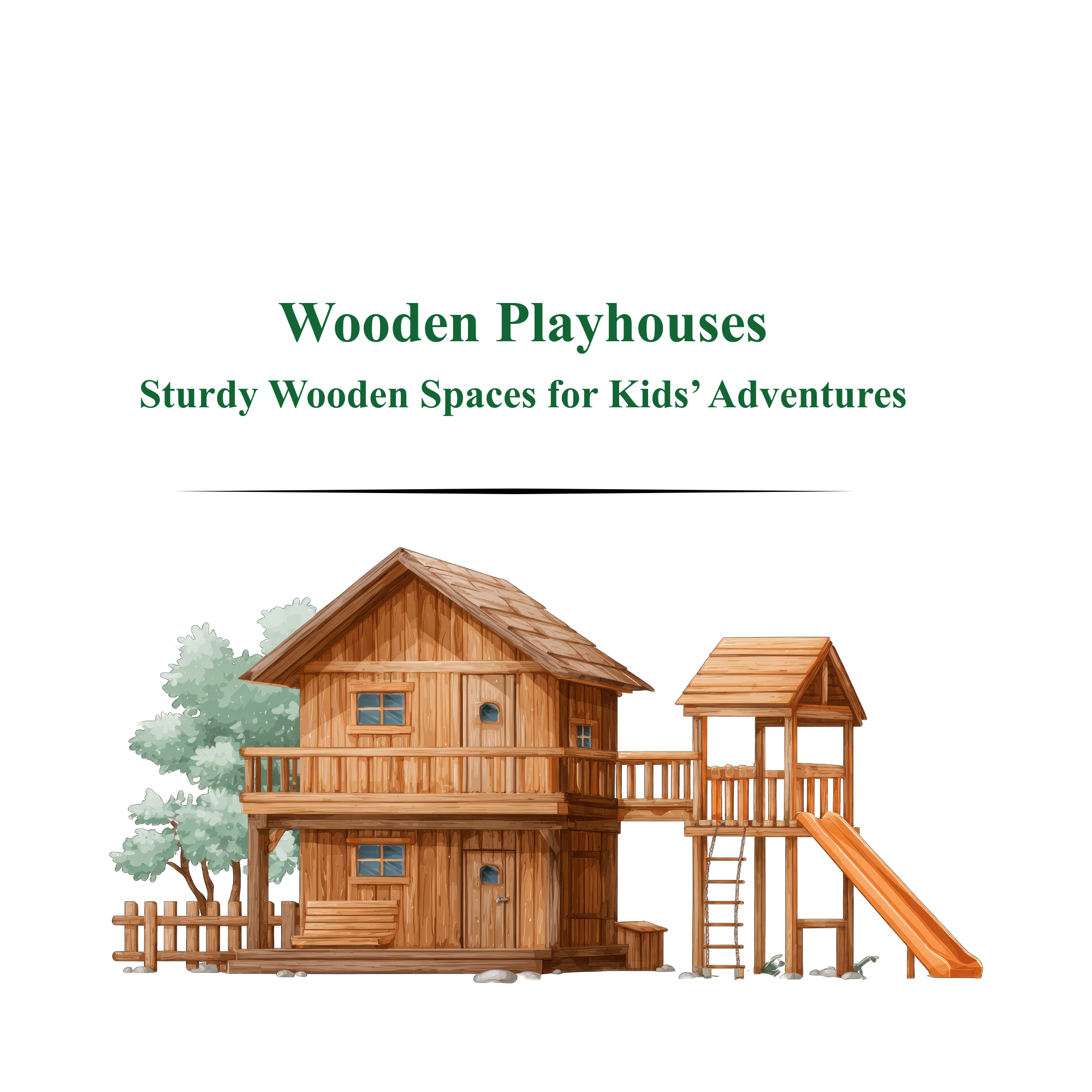 Wooden Playhouses
