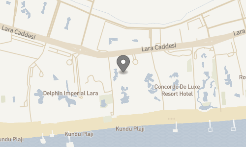 Lokation for Delphin Palace Hotel