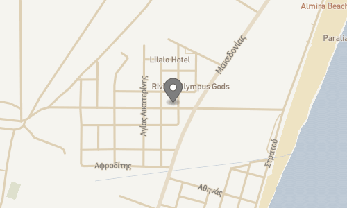 Lokation for Hotel Yakinthos