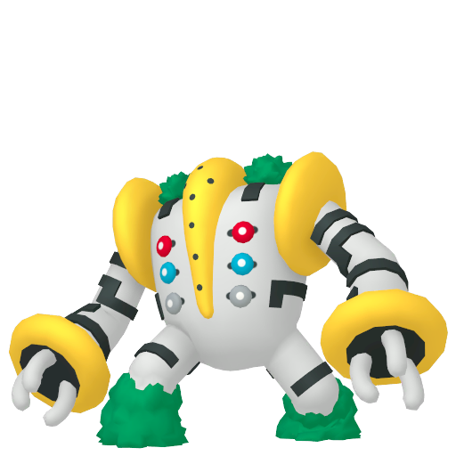 Regigigas - Normal type Pokemon from  with stats, moves, and evolution data